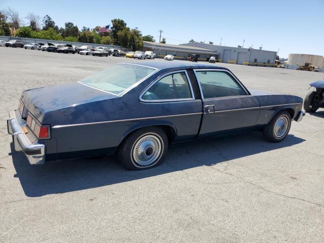 OLDSMOBILE OMEGA 1977 blue   3B27C7L110337 photo #4