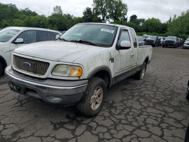 FORD F150 2003 white  gas 1FTRX18L93NA97536 photo #1