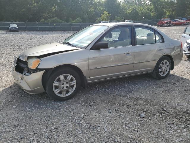 HONDA CIVIC EX 2003 gold  gas 2HGES26703H503142 photo #1