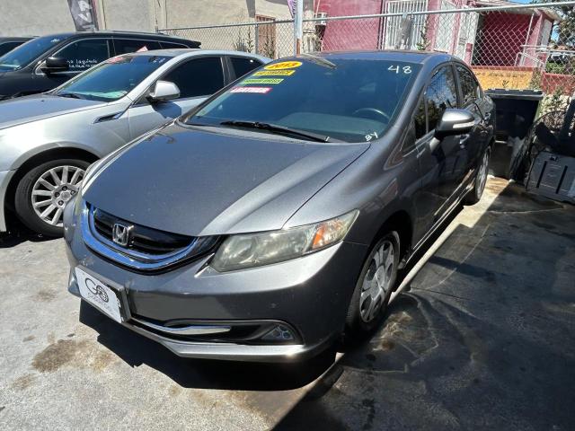HONDA CIVIC HYBR 2013 19XFB4F34DE200857 photo #3