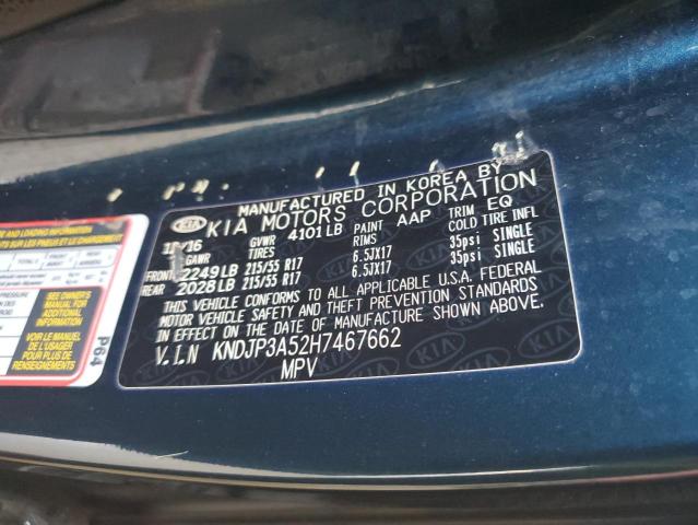 2017 KIA SOUL + - KNDJP3A52H7467662