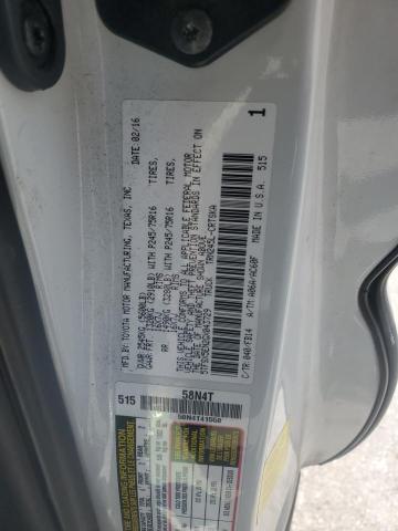 2016 TOYOTA TACOMA ACC - 5TFSX5EN2GX043729