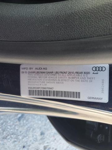 2016 AUDI S7 PRESTIG WAUW2AFC7GN079947