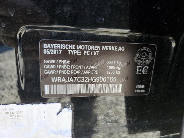 2017 BMW 530 XI WBAJA7C32HG906165