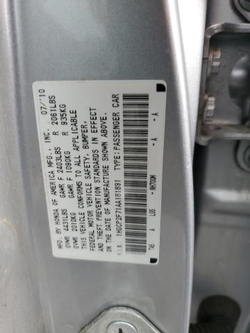 2010 HONDA ACCORD EX - 1HGCP2F71AA181891