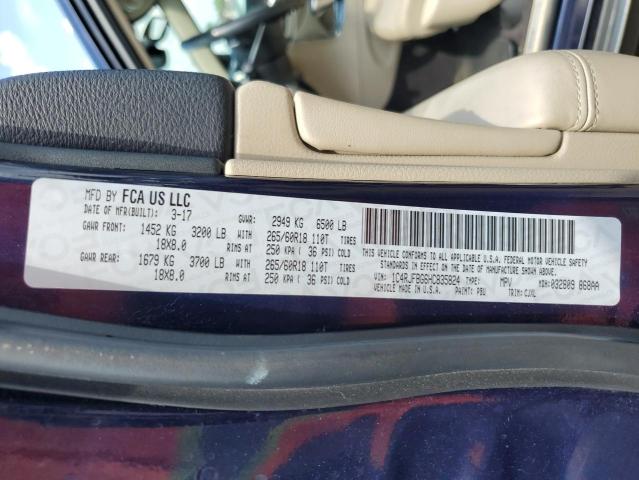 2017 JEEP GRAND CHER 1C4RJFBG6HC835824