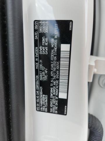 2022 VOLVO XC60 T8 RE YV4BR0DZ9N1954431