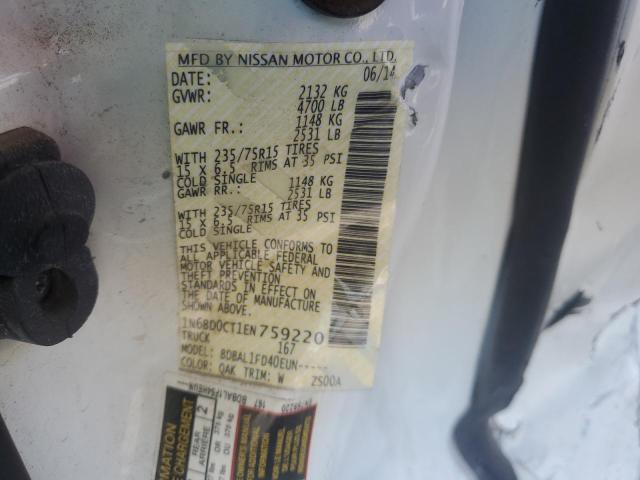 2014 NISSAN FRONTIER S - 1N6BD0CT1EN759220