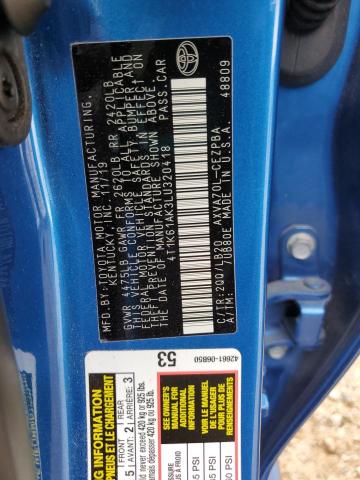 2020 TOYOTA CAMRY XSE - 4T1K61AK3LU320418