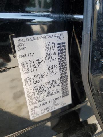 2023 INFINITI QX60 LUXE 5N1DL1FS6PC355007