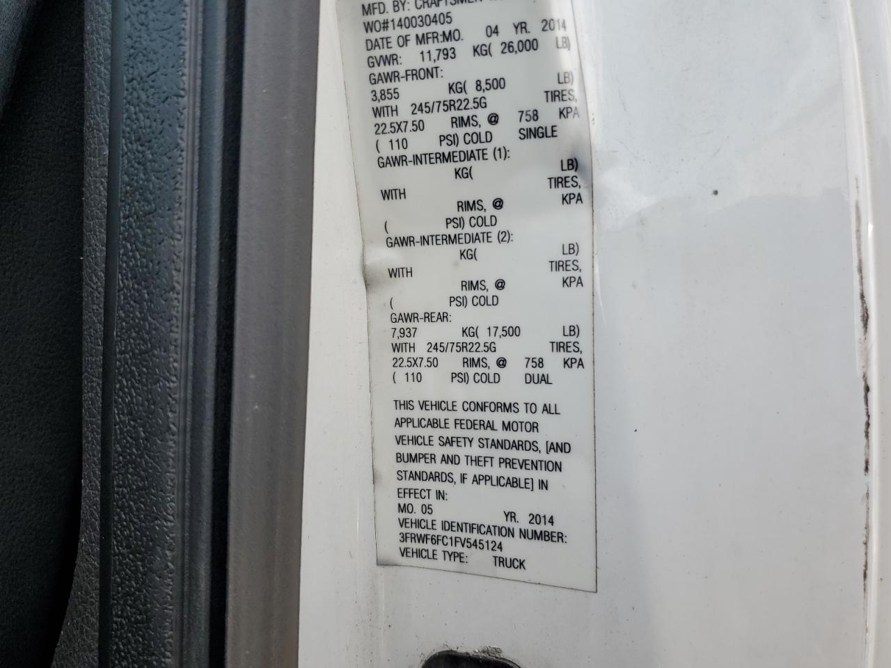 FORD F650 SUPER DUTY