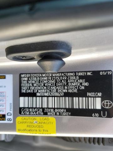 2019 TOYOTA C-HR XLE - NMTKHMBX2KR086249