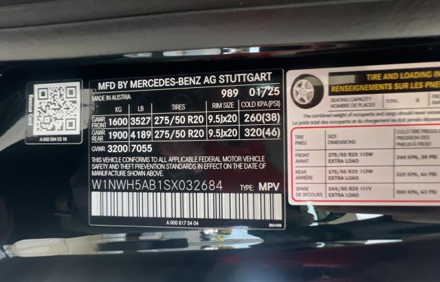 2025 MERCEDES-BENZ G 63 AMG - W1NWH5AB1SX032684