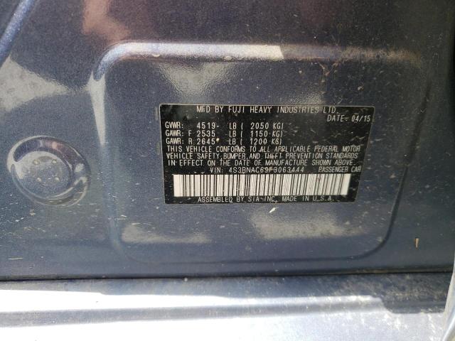 2015 SUBARU LEGACY 2.5 - 4S3BNAC69F3063444
