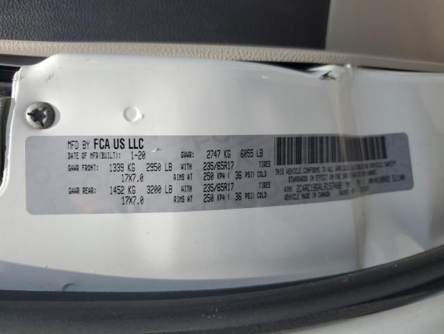 2020 CHRYSLER PACIFICA T - 2C4RC1BG4LR157488