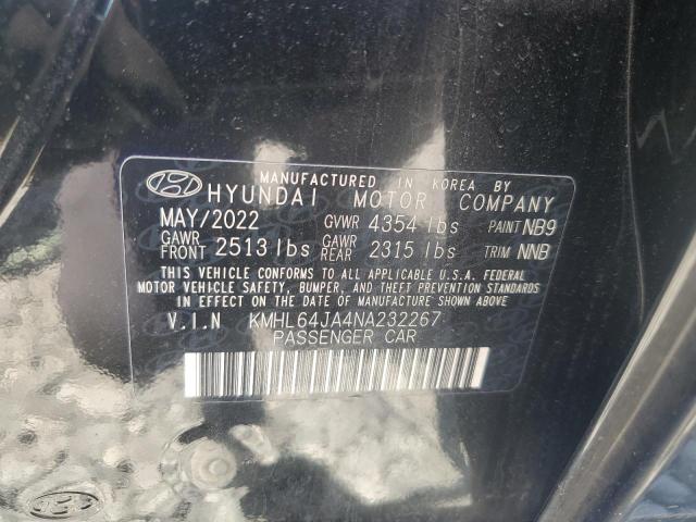 2022 HYUNDAI SONATA SEL - KMHL64JA4NA232267