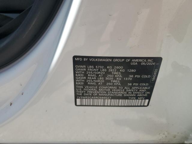 2024 VOLKSWAGEN ATLAS SE 1V2WR2CA5RC586527
