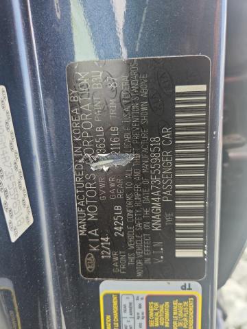 2015 KIA OPTIMA LX KNAGM4A73F5598518