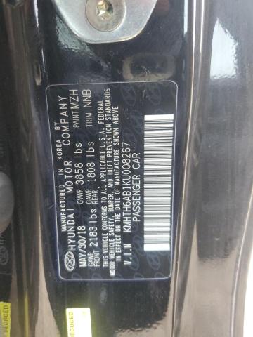 2019 HYUNDAI VELOSTER T KMHTH6AB1KU008267