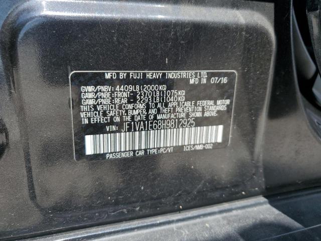 2017 SUBARU WRX PREMIU JF1VA1E68H9812925
