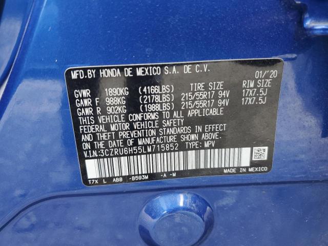 2020 HONDA HR-V EX 3CZRU6H55LM715852
