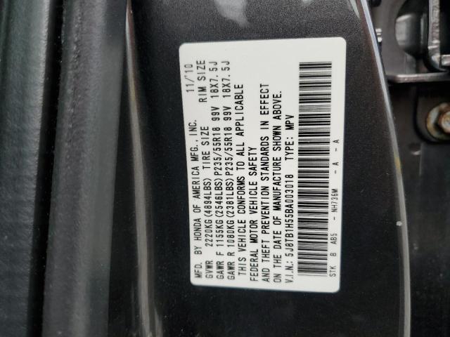 2011 ACURA RDX TECHNO - 5J8TB1H55BA003018
