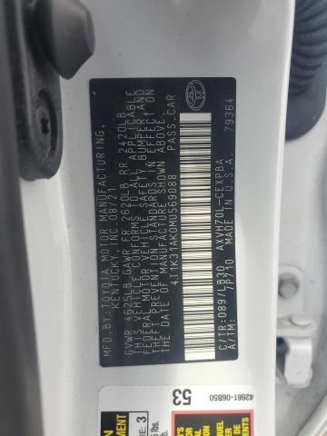 2021 TOYOTA CAMRY XSE - 4T1K31AK0MU569088