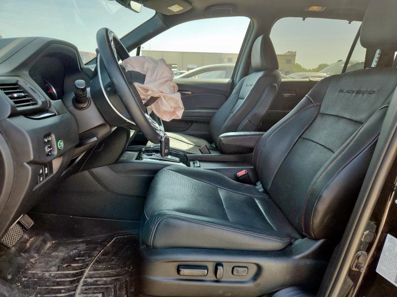 2022 HONDA PILOT BLACK 5FNYF6H79NB037661