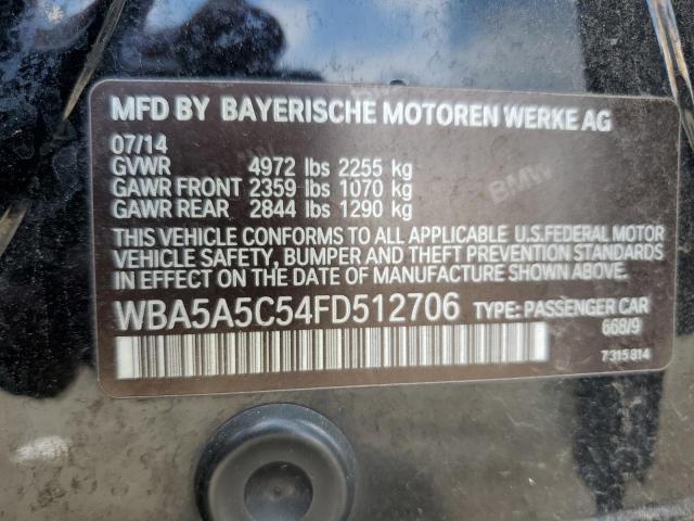 2015 BMW 528 I WBA5A5C54FD512706