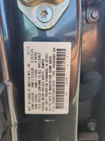 2016 ACURA TLX 19UUB2F32GA010818