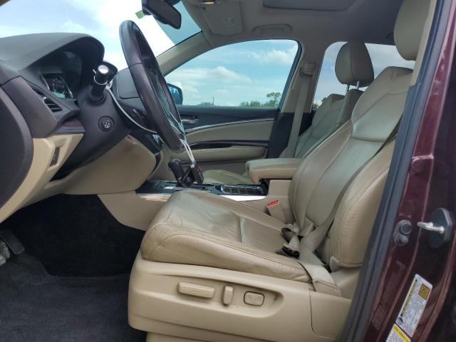 2015 ACURA MDX TECHNO 5FRYD3H49FB006209