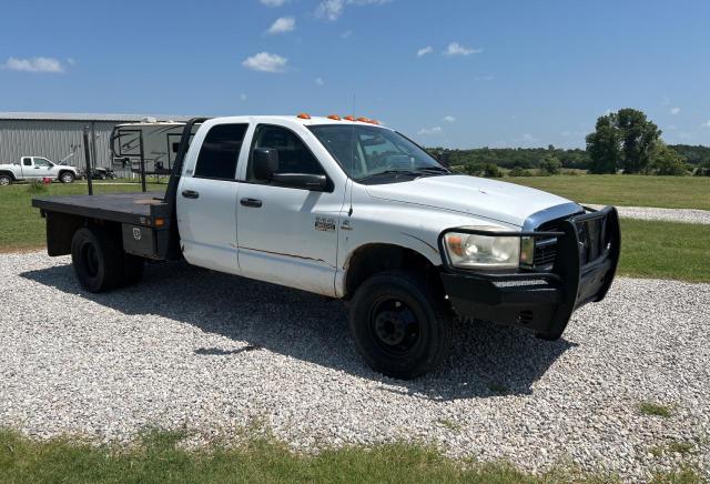 DODGE RAM 3500 S 2008 white crew cha diesel 3D6WH48A48G181550 photo #1