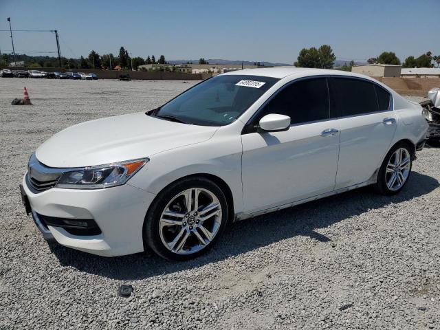 HONDA ACCORD SPO 2017 white  gas 1HGCR2F58HA286821 photo #1