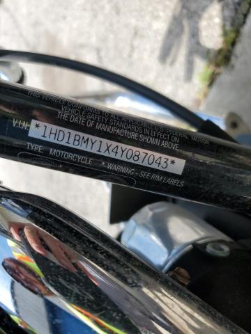2004 HARLEY-DAVIDSON FLSTF 1HD1BMY1X4Y087043