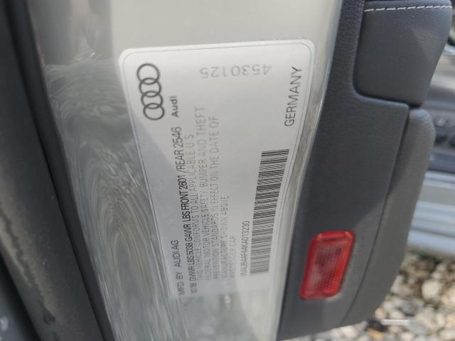 2019 AUDI S4 PREMIUM WAUB4AF44KA013230