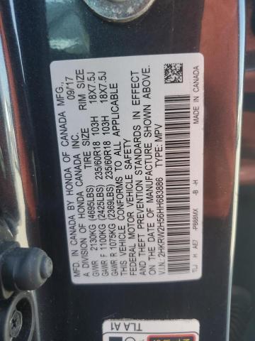 2017 HONDA CR-V EX 2HKRW2H56HH683886