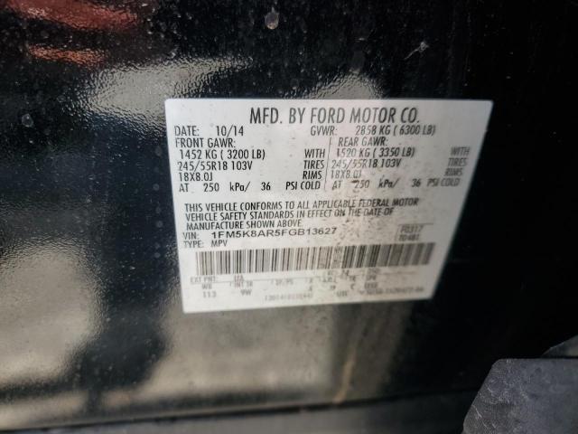 2015 FORD EXPLORER P 1FM5K8AR5FGB13627