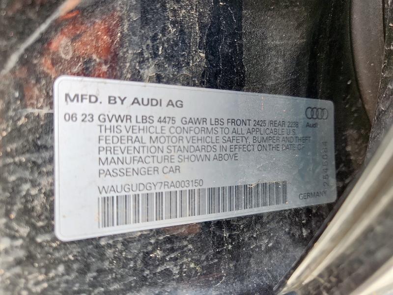 2024 AUDI A3 PREMIUM WAUGUDGY7RA003150