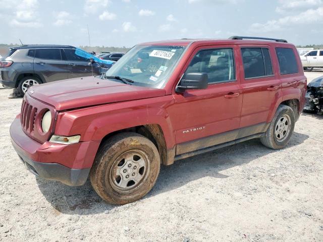 JEEP PATRIOT SP 2016 maroon  gas 1C4NJPBA6GD688039 photo #1