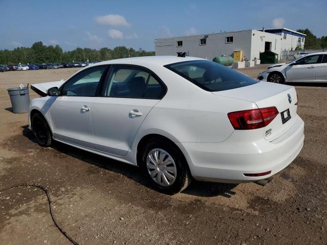 VOLKSWAGEN JETTA BASE 2015 white  gas 3VW2K7AJ4FM306608 photo #3