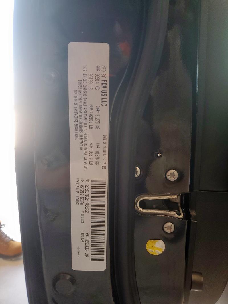 2015 CHRYSLER 300 S 2C3CCABG2FH898632