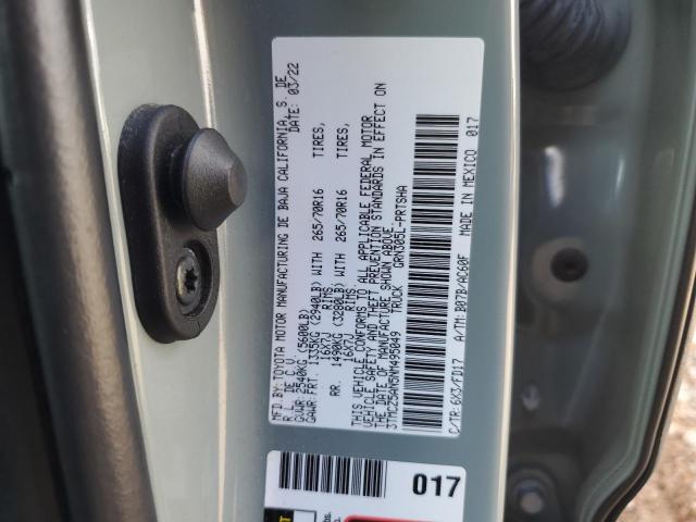 2022 TOYOTA TACOMA DOU 3TMCZ5AN5NM495049