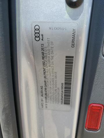 2018 AUDI A4 PREMIUM PLUS WAUENAF43JA166948
