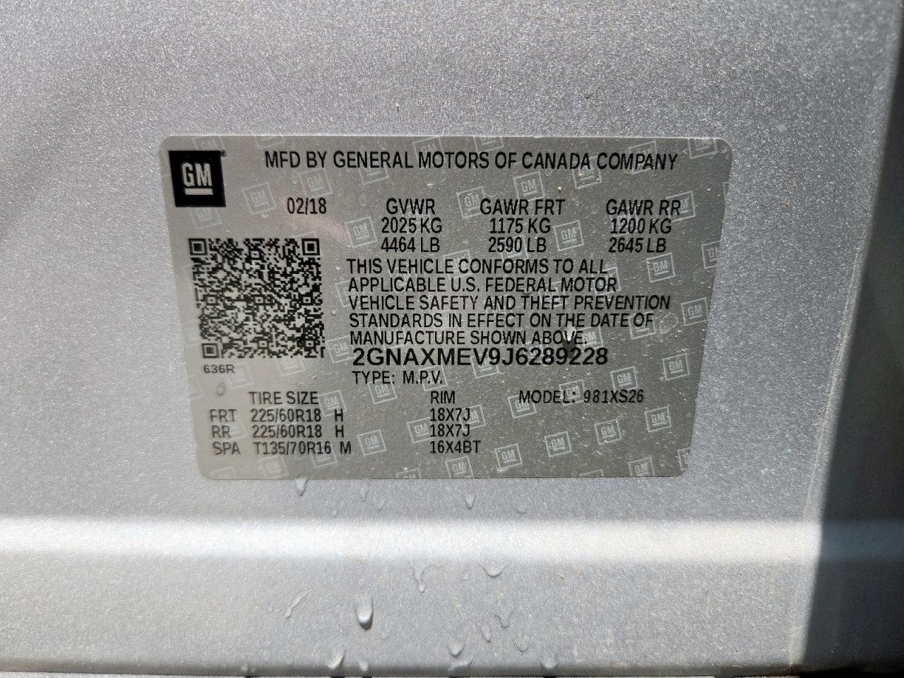 CHEVROLET EQUINOX PREMIER