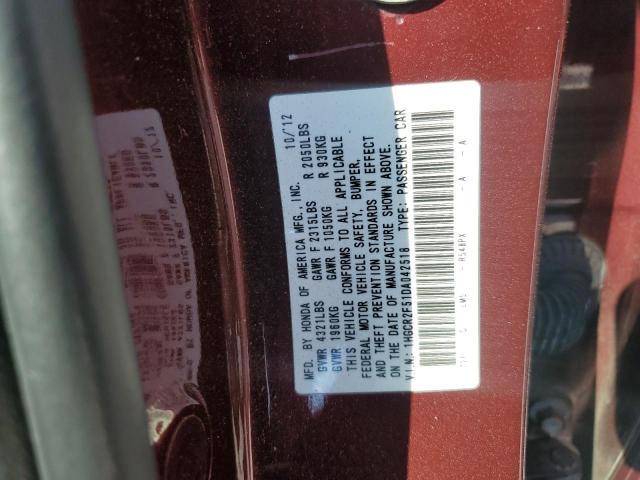 2013 HONDA ACCORD SPO - 1HGCR2F51DA042518