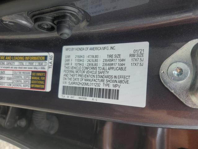 2021 HONDA CR-V LX - 5J6RW2H20ML011232
