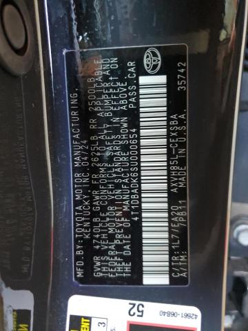 2025 TOYOTA CAMRY XSE 4T1DBADK6SU000654