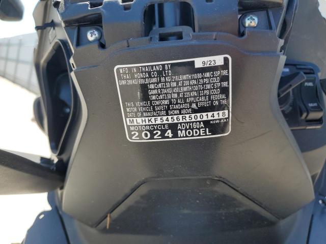 2024 HONDA ADV160 A MLHKF5456R5001418