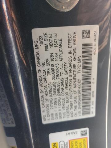 2024 HONDA CR-V EXL 2HKRS4H72RH433121