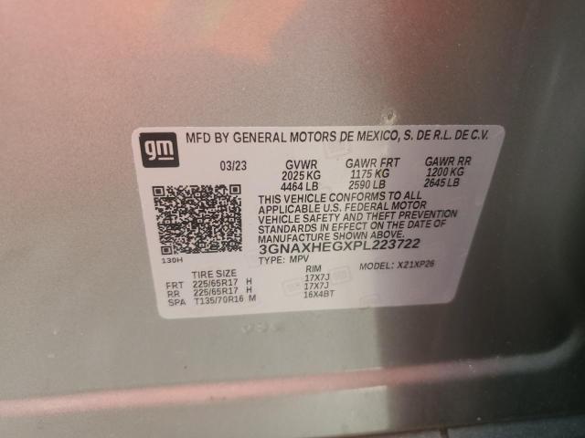 2023 CHEVROLET EQUINOX LS - 3GNAXHEGXPL223722